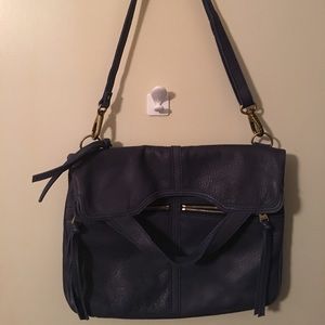 Fossil Erin Foldover Blue